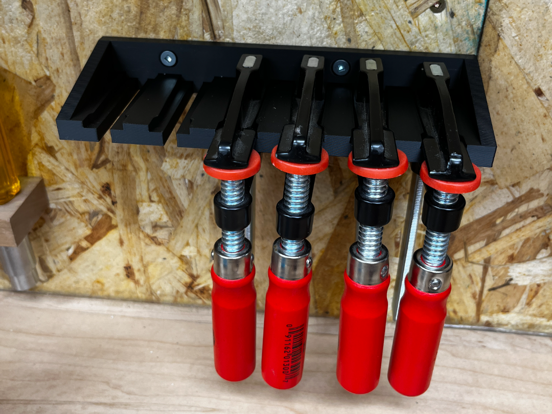 4 inch Bessey's Clamp storage rack