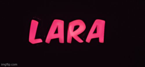 Lara Namenslampe