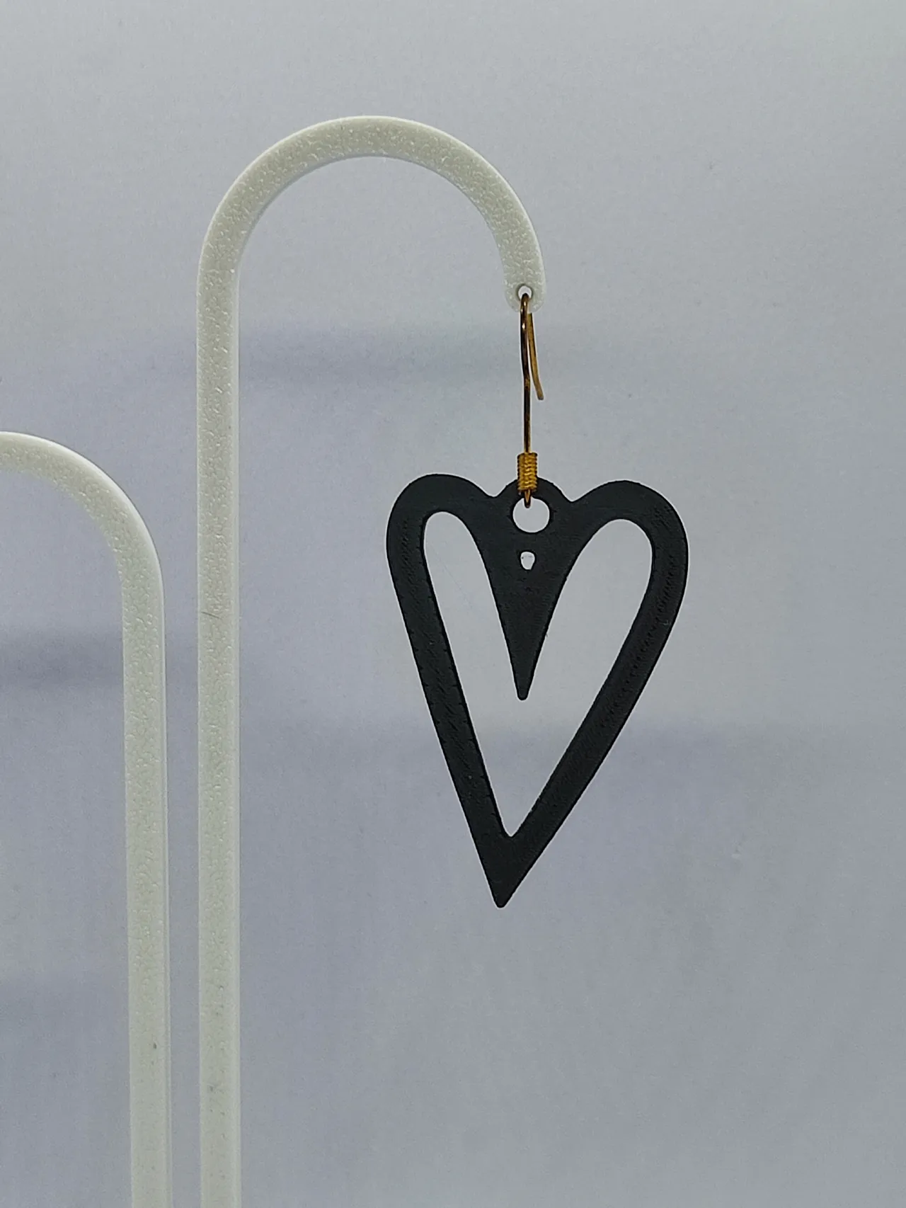 Aretes Corazón Libre view 4