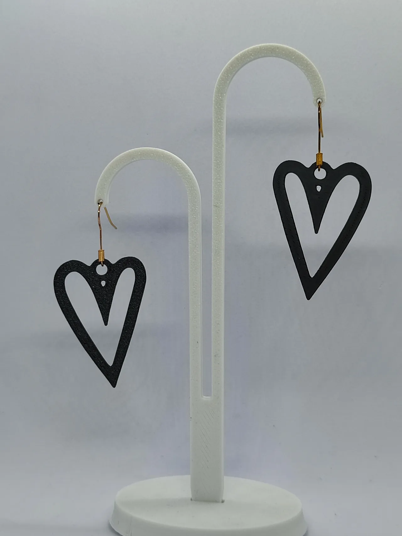 Aretes Corazón Libre view 3