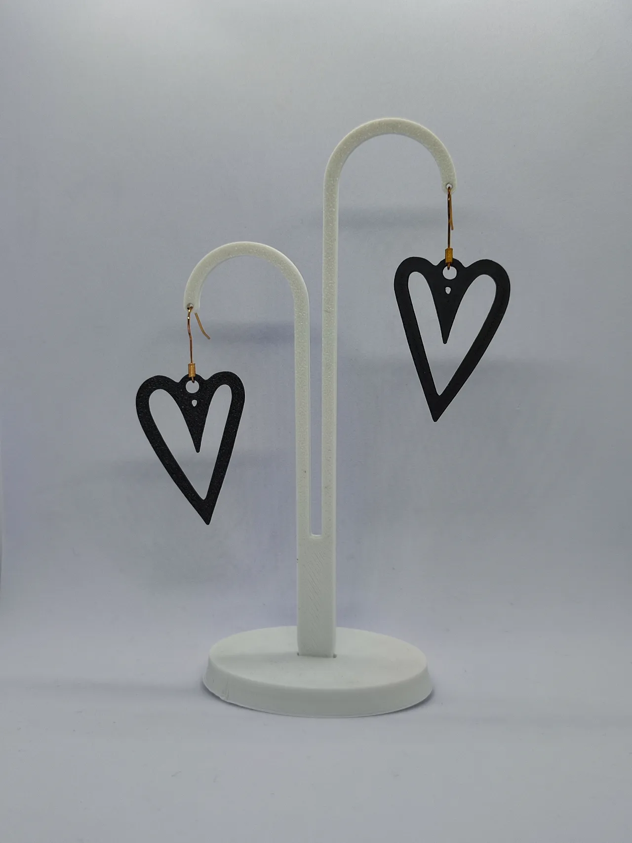 Aretes Corazón Libre view 2