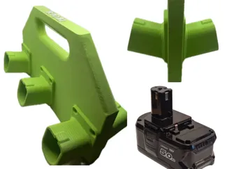 Ryobi Compatible 18v Battery Caddy - 6-pack