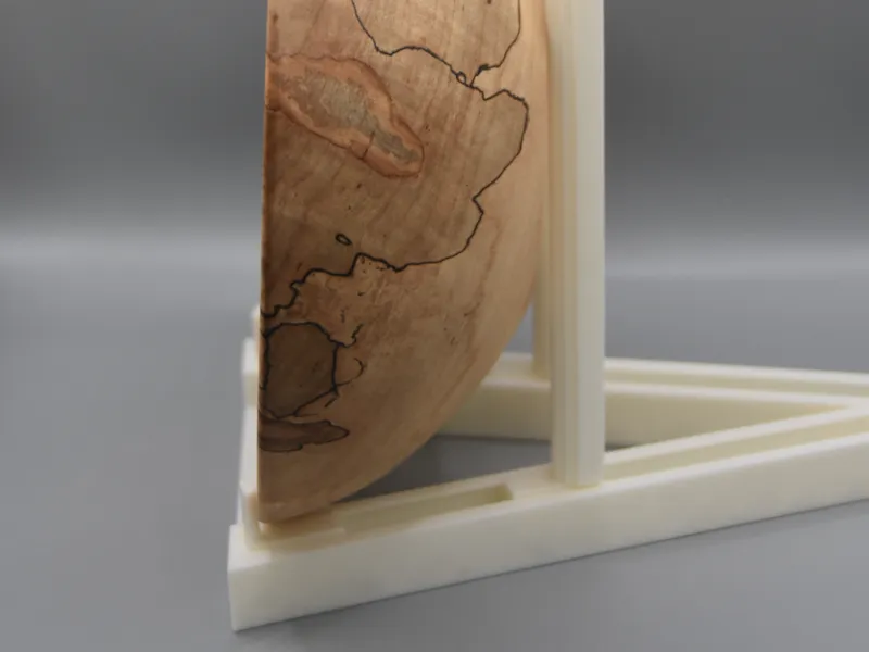 Adjustable and compact bowl/platter stand