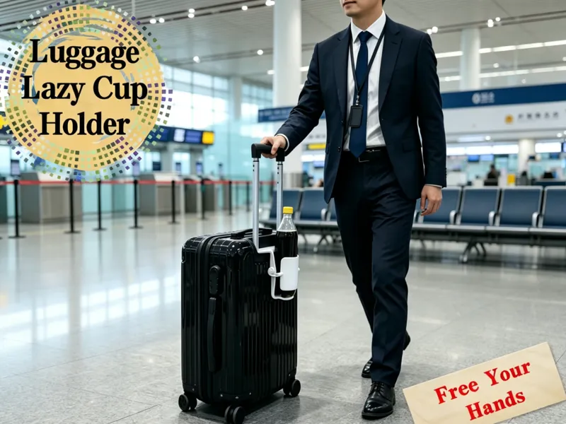 Luggage Lazy Cup Holder