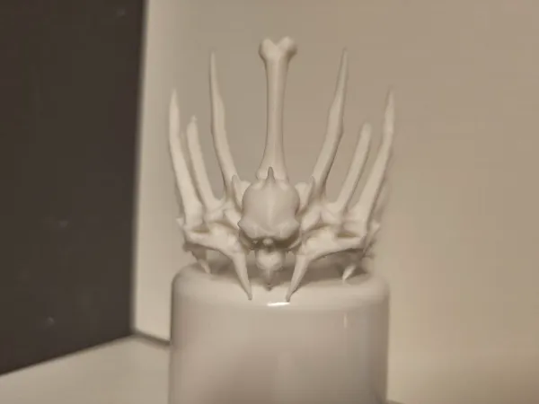 Couronne d'ossements fantasy