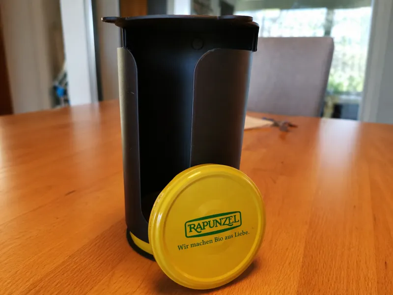Hanging Mason Jar Lid Holder – 85mm (Bio Rapunzel)