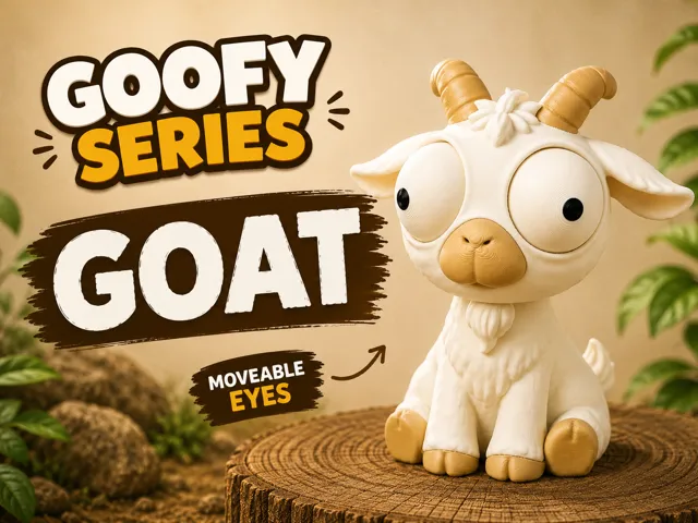 Goofy series – GOAT Movable Eyes NOAMS