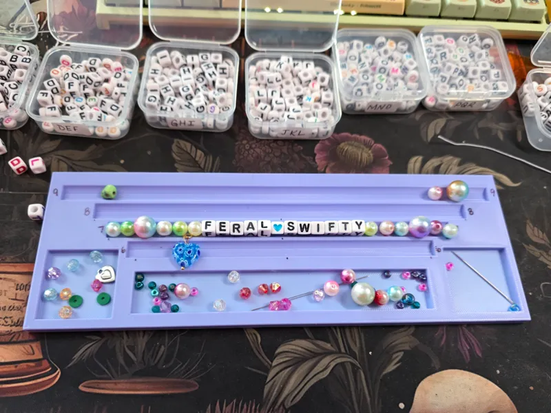 Friendship Bracelet Making Station