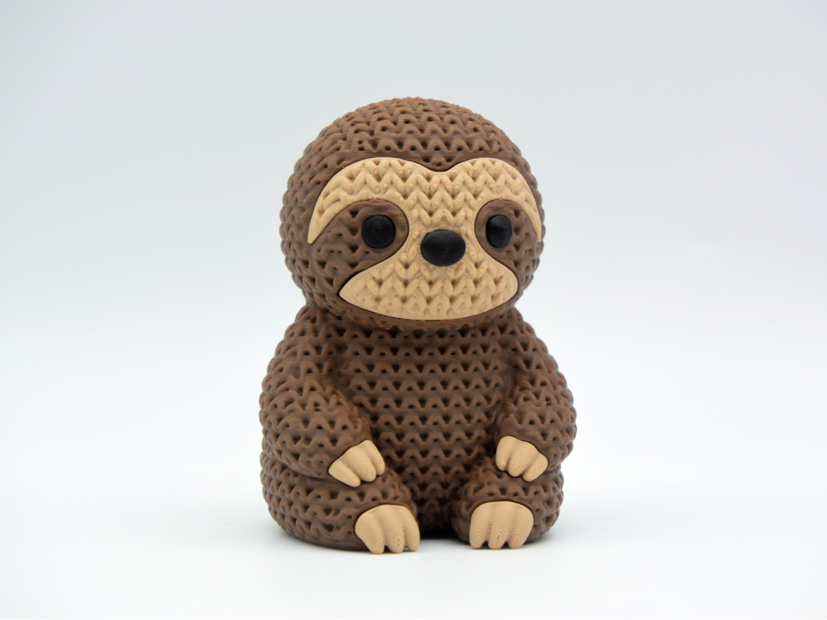 Miniatura 1 do modelo 3D Knitted Sloth