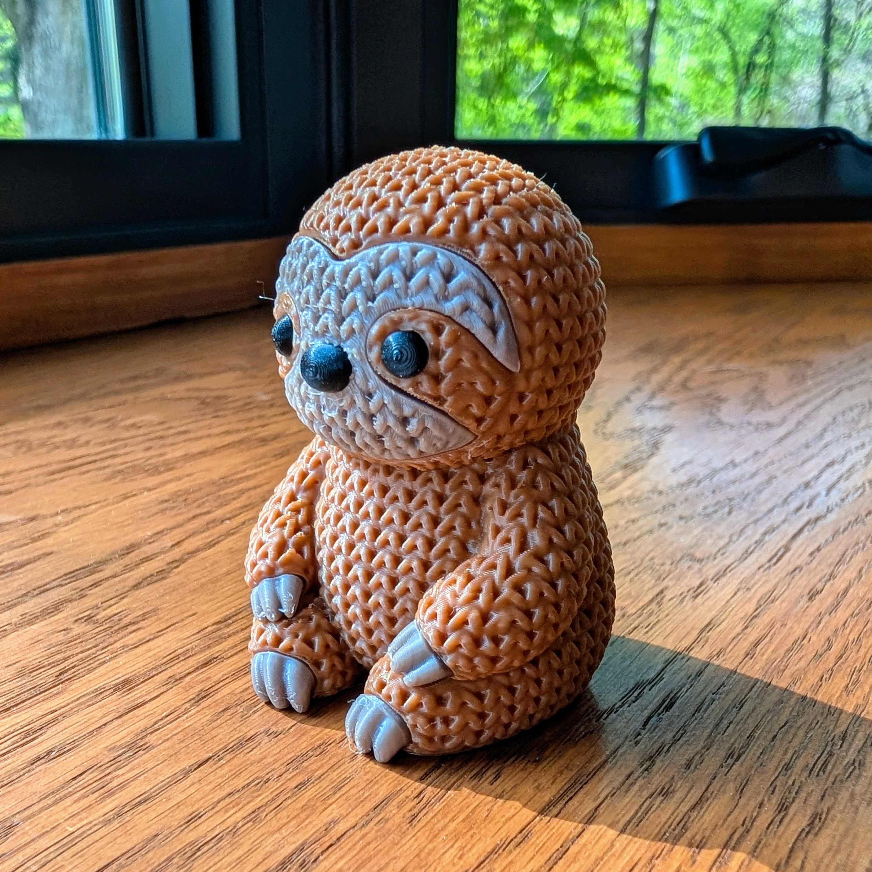 Miniatura 3 do modelo 3D Knitted Sloth