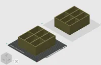 Organizer Tray for Boxes 0.2mm layer, 3 walls, 15% infill