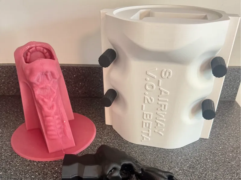 Silicone Airway Trainer Mold (Intubation Trainer)