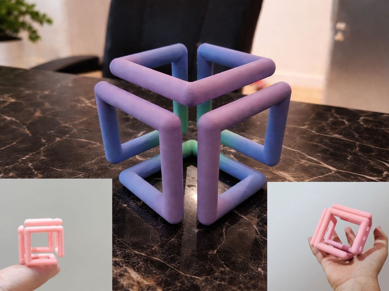 Infinity Cube - No supports 3 models