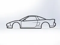 Silhouette murale Honda/Acura NSX — photo 2