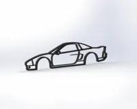 Silhouette murale Honda/Acura NSX — photo 4