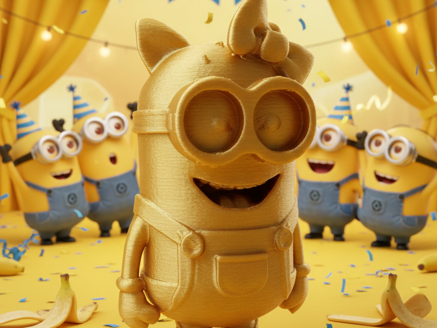 Minion Hello Kitty - Rencontre de Deux Mondes