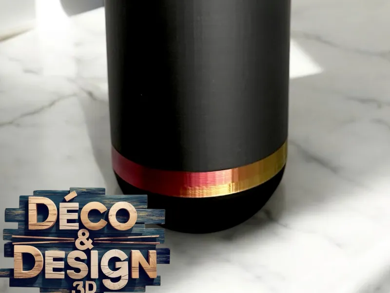 vase design bicolor