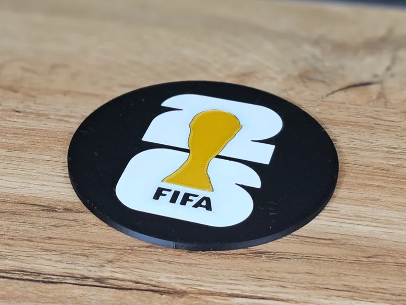 WM 2026 Logo Untersetzer