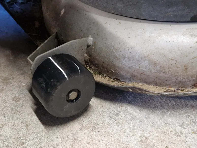 Spare wheel Honda mowing deck