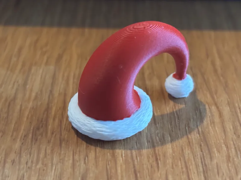 Santa Hat Magnet