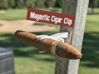 Magnetic Cigar Clip/Holder for Golf Cart