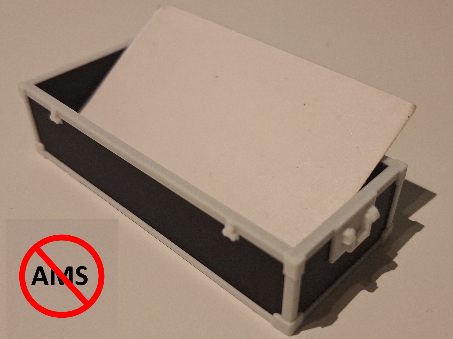 Business Card Holder - flight case design - NO AMS
