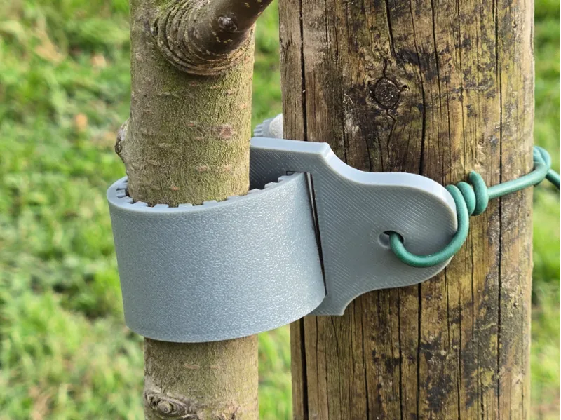 Tree Support Clip – Adjustable Stake Tie for Trees