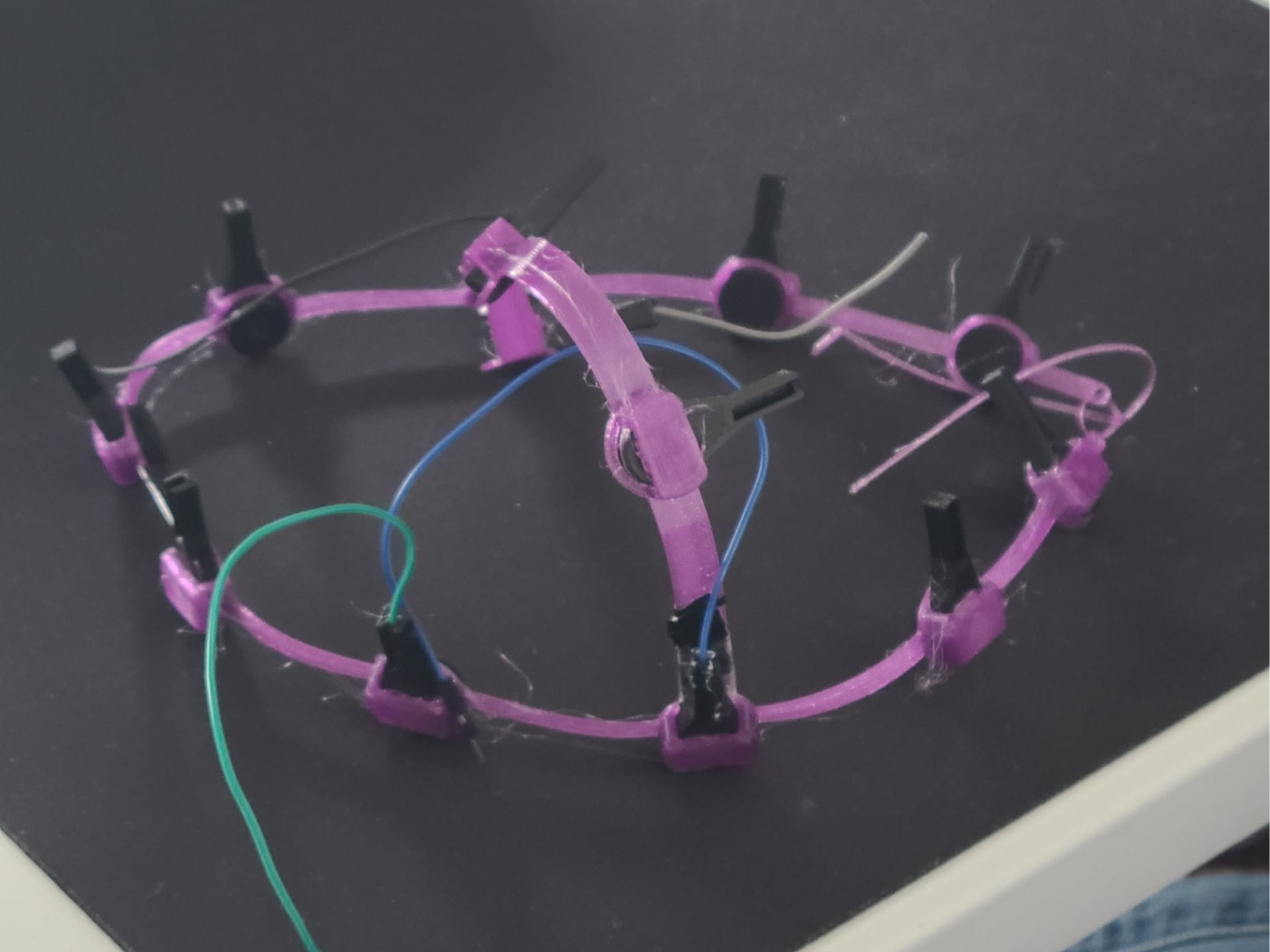 Parametric EEG Headset for OpenBCI Gear