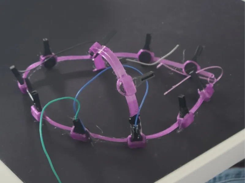 Parametric EEG Headset for OpenBCI Gear