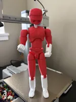 Red Ranger v2- 150% scaled Dummy size