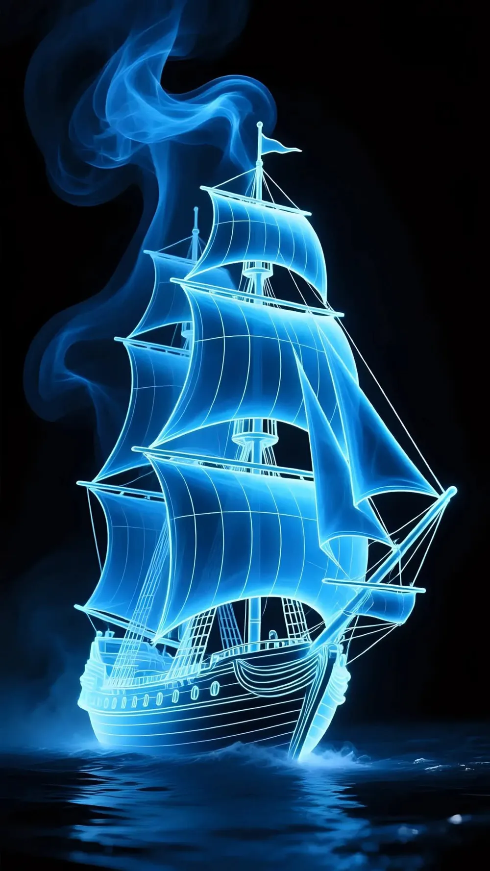 Neon Ship 2 - Free 3D Print Model - MakerWorld