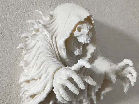 Soporte: Grim Reaper Wall Mount – Gothic Horror Decor — referencia de MakerWorld