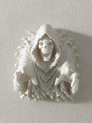 Soporte: Grim Reaper Wall Mount – Gothic Horror Decor — vista de referencia 2