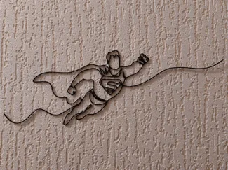 Superman - Line art