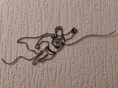 Superman - Line art