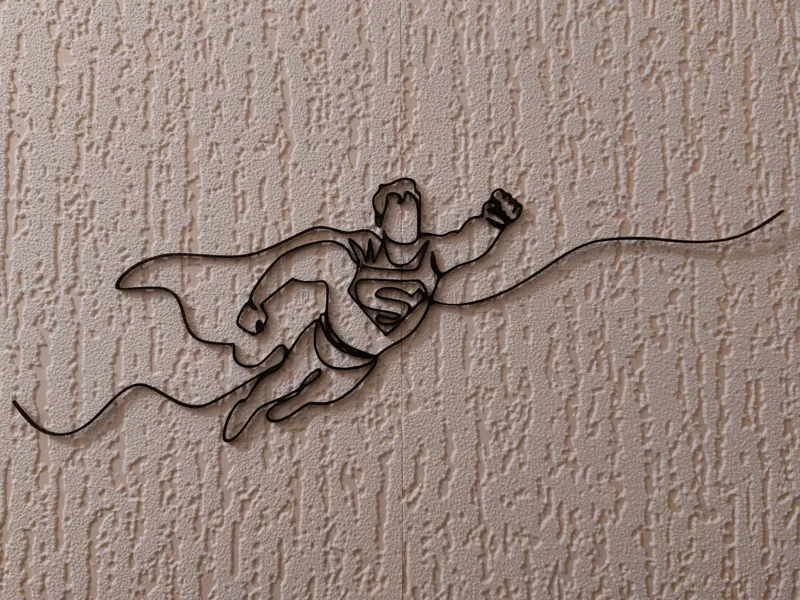Superman - Line art