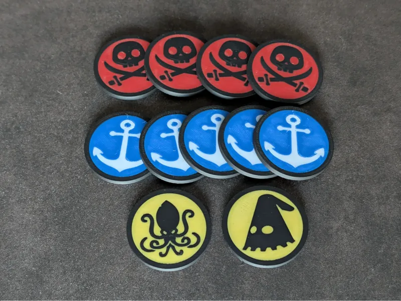 Feed the Kraken - Faction Chips