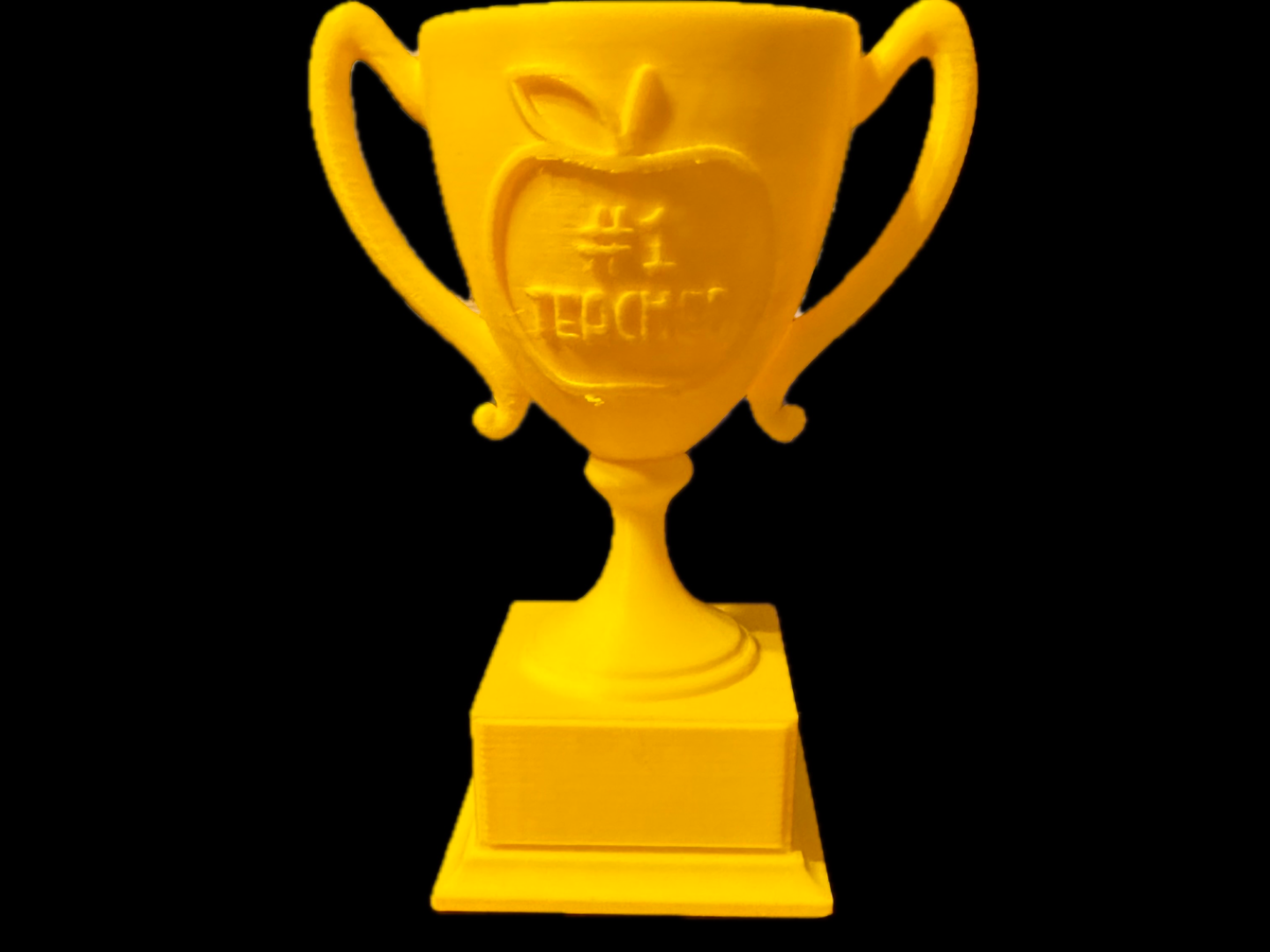 #1 Teacher Trophy