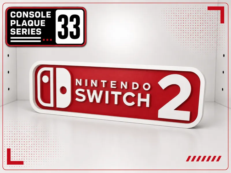 Console Logo Plaque - Nintendo Switch 2
