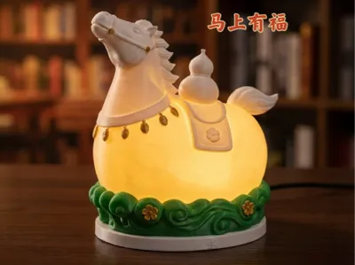 Chinese New Year of Horse Tea LED Light Candle 