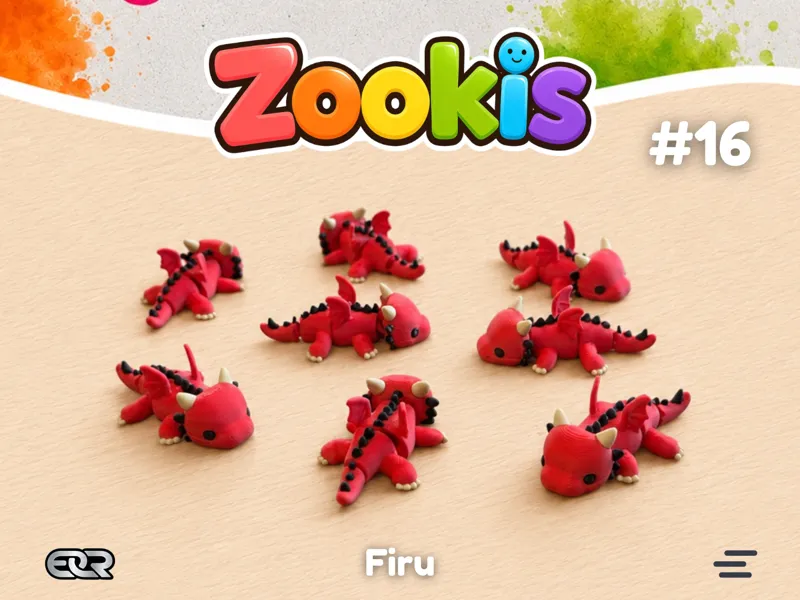 Zookis - Firu  (dragón) #16