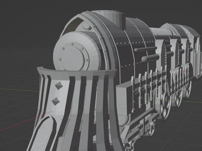 Gothic Sci-Fi Train