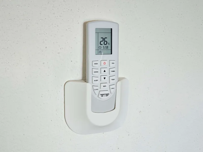 Wide GREE AC Remote Holder (Wall mount)