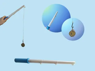 Fishing Rod Toy - Small and practical for kids