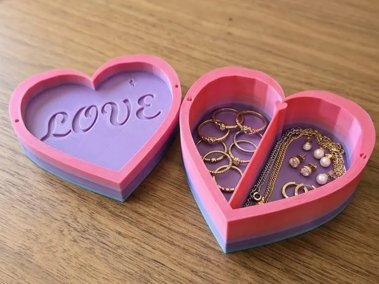 jewelry box small heart 