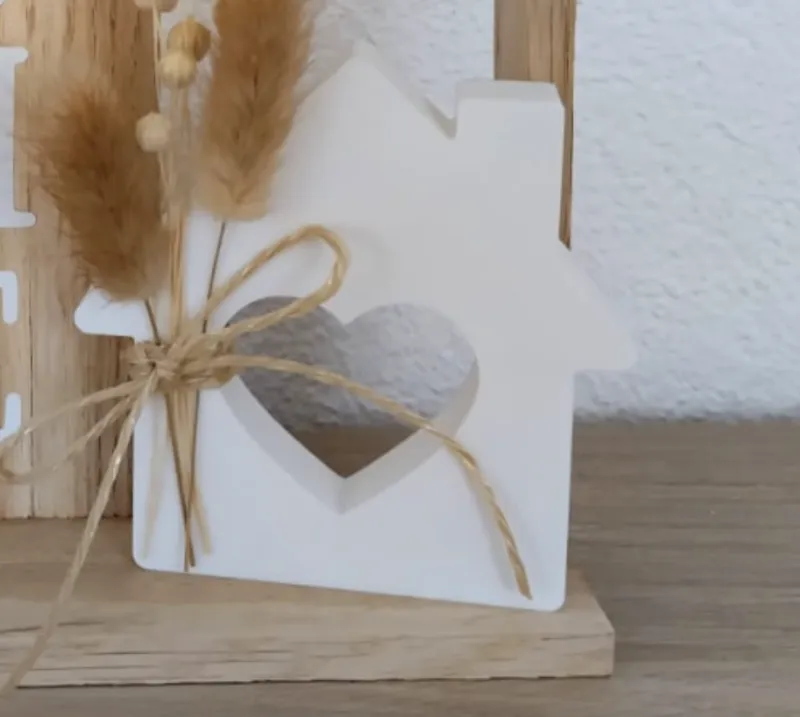 Decoration House with Heart