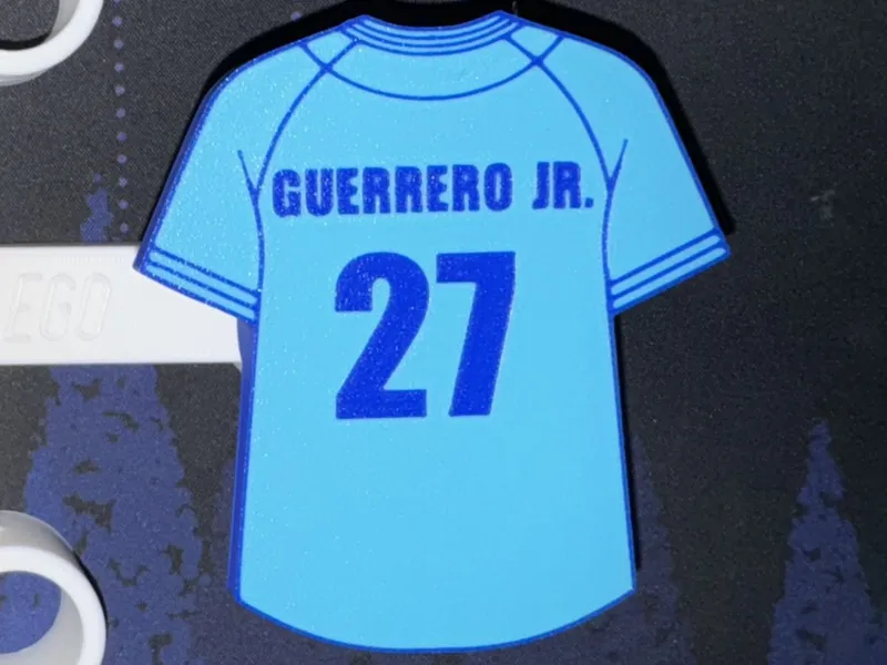 Customizable Baseball Jersey for Brick Wreath