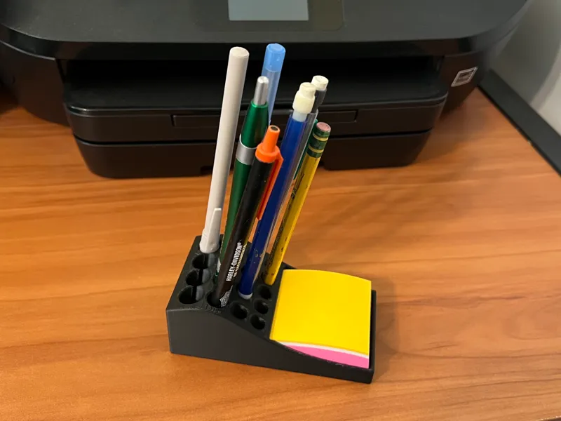 Post-It and Pen holder (51mm post-it pad)