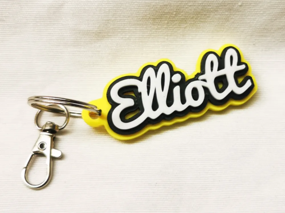Elliott Keychain - Free 3D Print Model - MakerWorld
