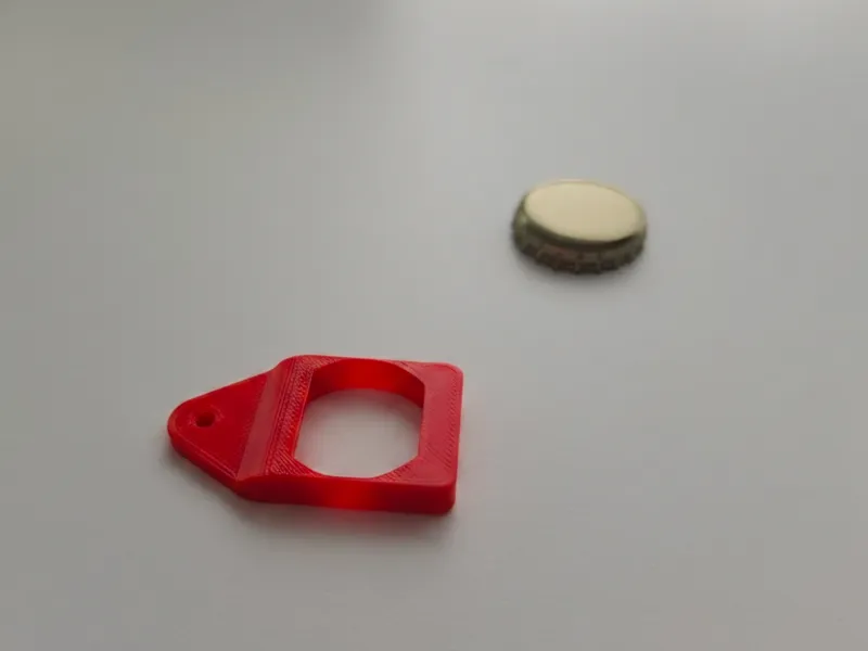 Ultra-Compact Keychain Bottle Opener